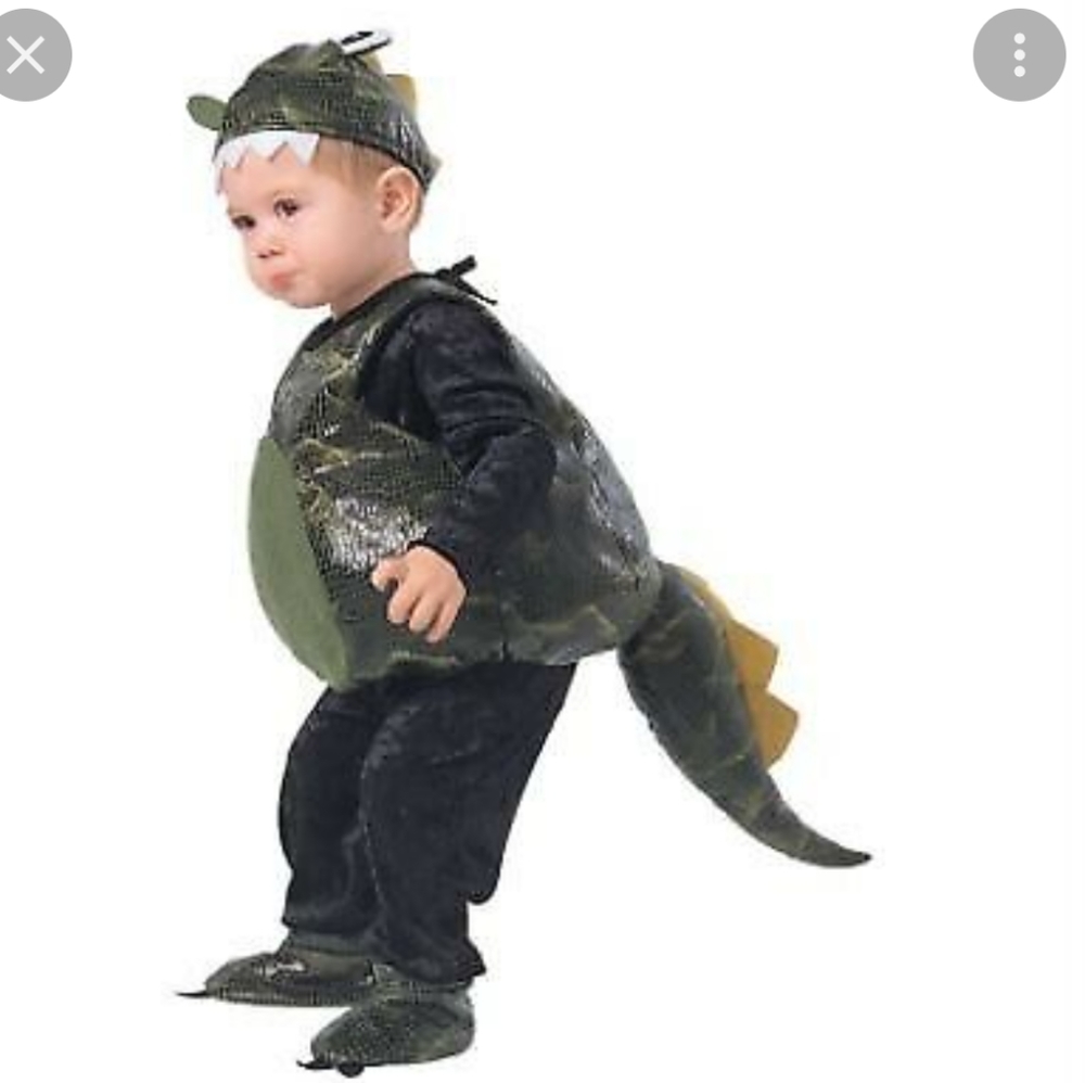 Totally Ghoul halloween costume Toddler Dinosaur Dragon 1 - 2 years